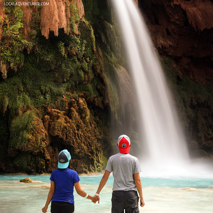 Havasupai Waterfalls - there are 5 in the area you should visit // localadventurer.com