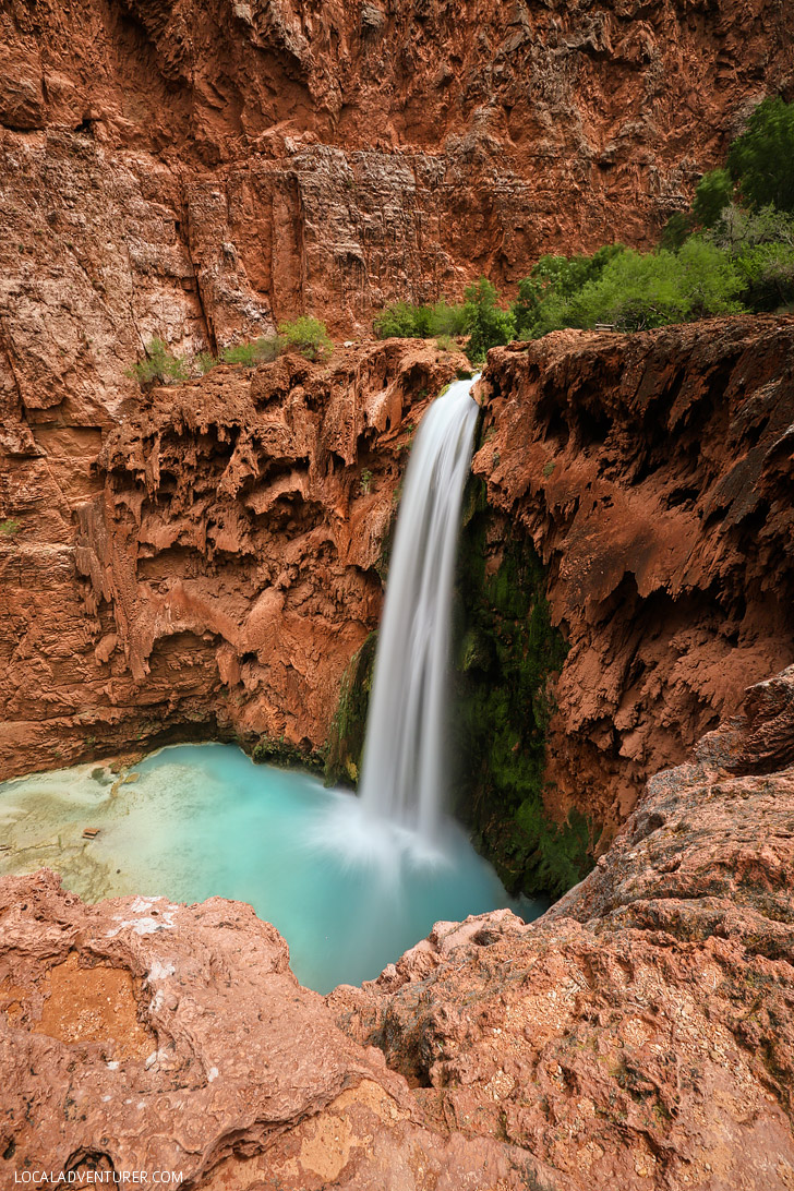 Mooney Falls, Havasupai Indian Reservation, Supai, Arizona // localadventurer.com