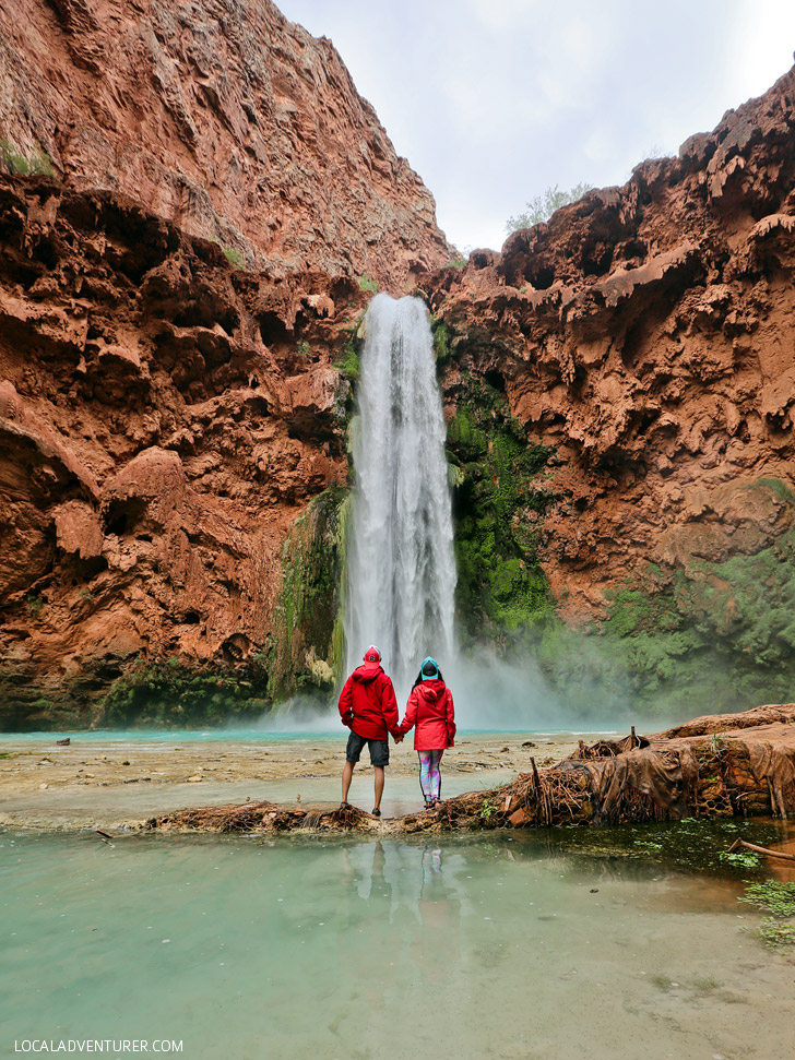 Mooney Falls Havasupai Indian Reservation Arizona // localadventurer.com