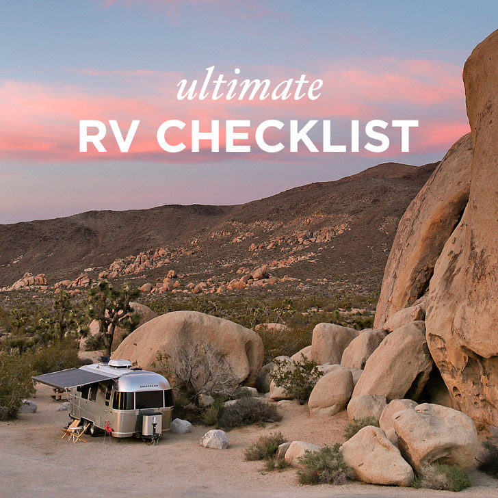 The Ultimate RV Checklist - Everything You Need Before Moving Into An RV // localadventurer.com