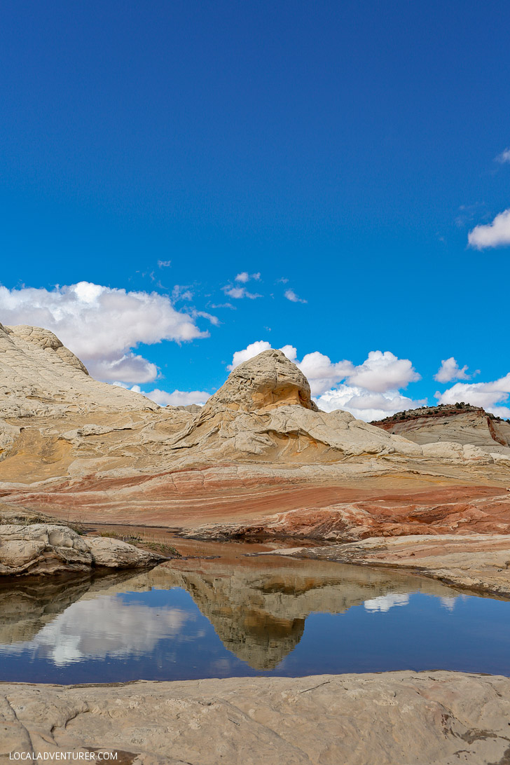 White Pocket Arizona - Sandstone Formations in Vermilion Cliffs National Monument near the border of Utah and Arizona // localadventurer.com