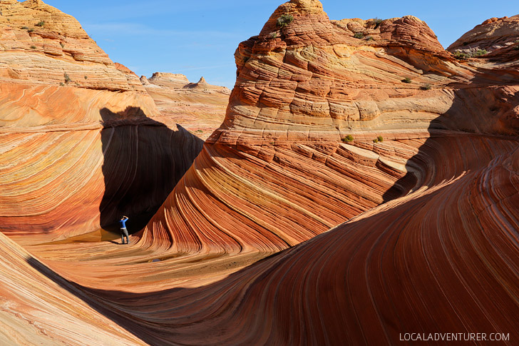 The Wave Rock Formation in Vermillion Cliffs National Monument Arizona // localadventurer.com