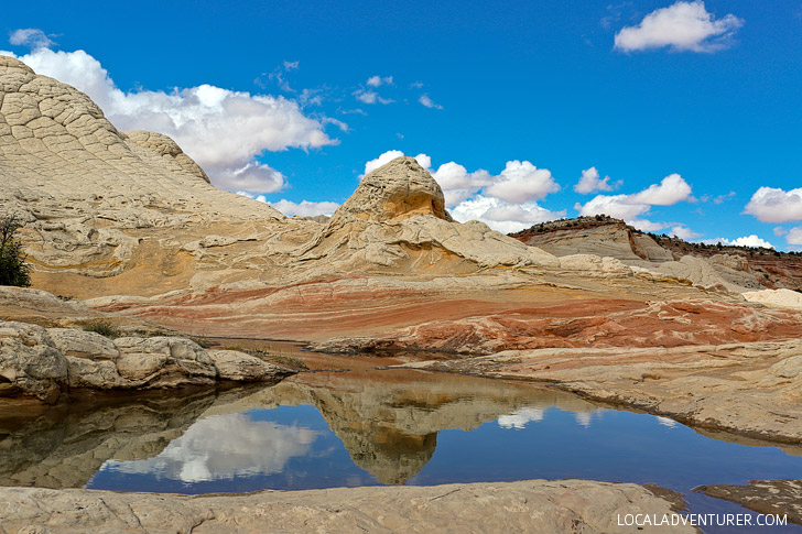 White Pocket Arizona - Sandstone Formations in Vermilion Cliffs National Monument near the border of Utah and Arizona // localadventurer.com