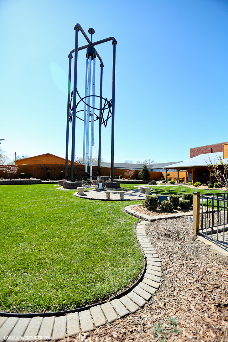 World's Largest Wind Chime in Casey Illinois #BigThingsInASmallTown // localadventurer.com