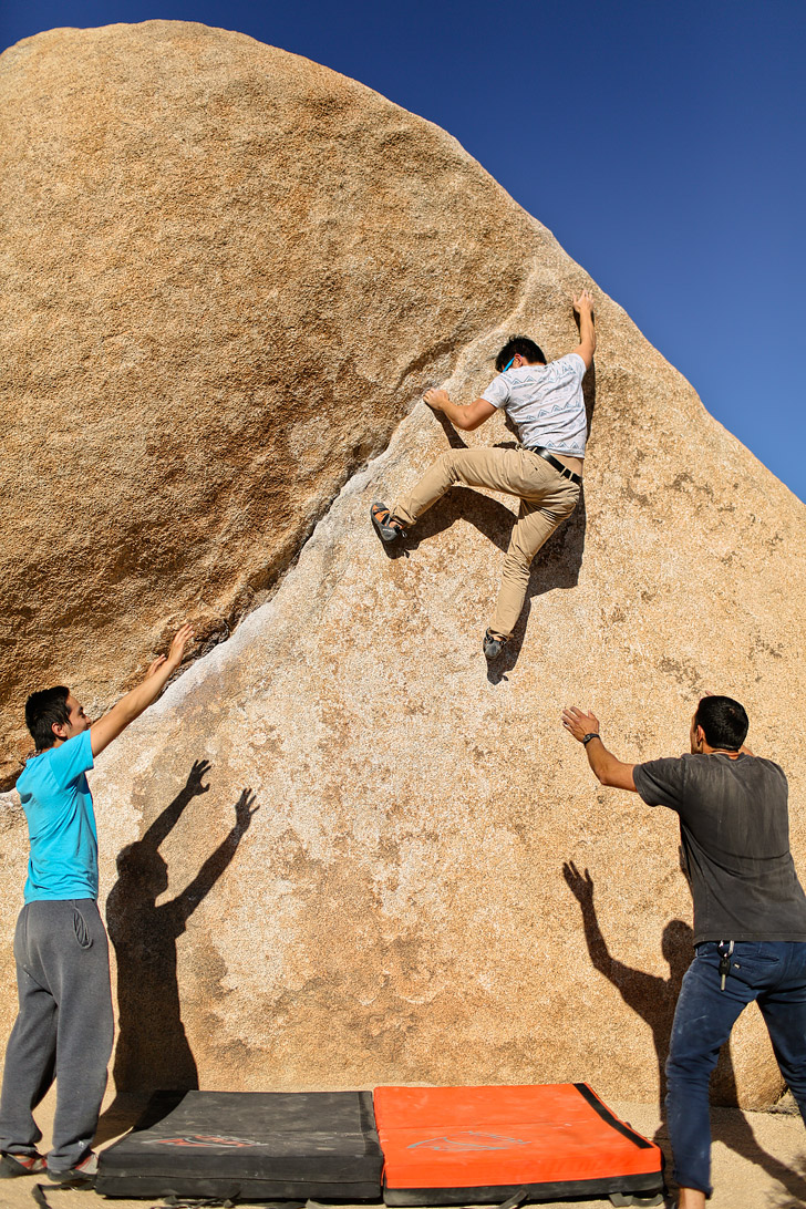 The Chube - Bouldering Joshua Tree National Park // localadventurer.com