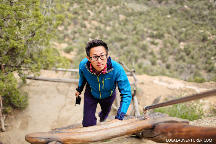 Walking on Ancient Ruins - Balcony House Mesa Verde Tour