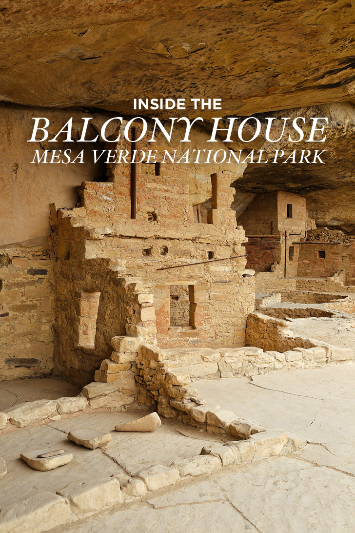 Inside the Balcony House - Ancient cliff dwellings built by Ancestral Puebloans // localadventurer.com