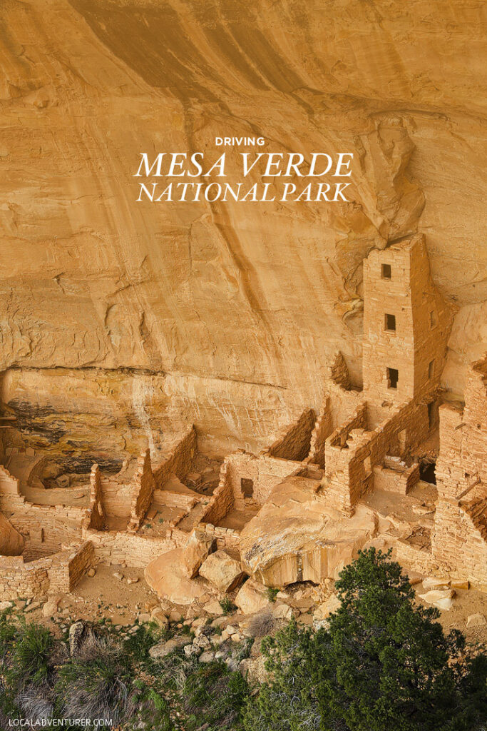 Driving Mesa Verde National Park Colorado - Mesa Top Loop + More