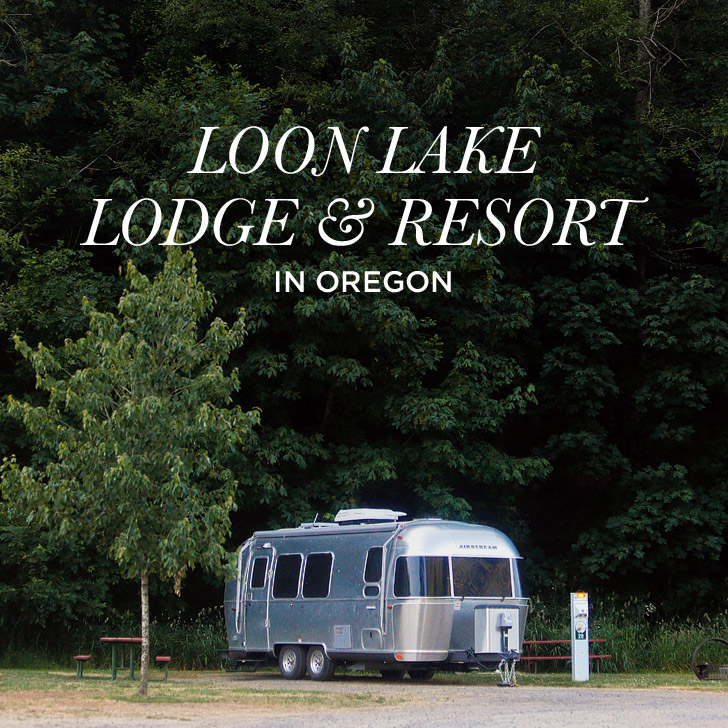 Quiet Getaway in the Oregon Woods at Loon Lake Lodge