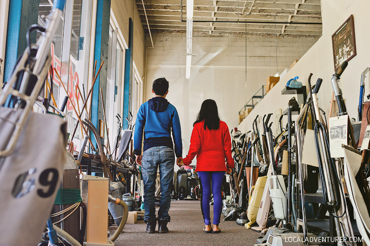 Stark's Vacuum Museum - Weird Things to Do in Portland Oregon // localadventurer.com