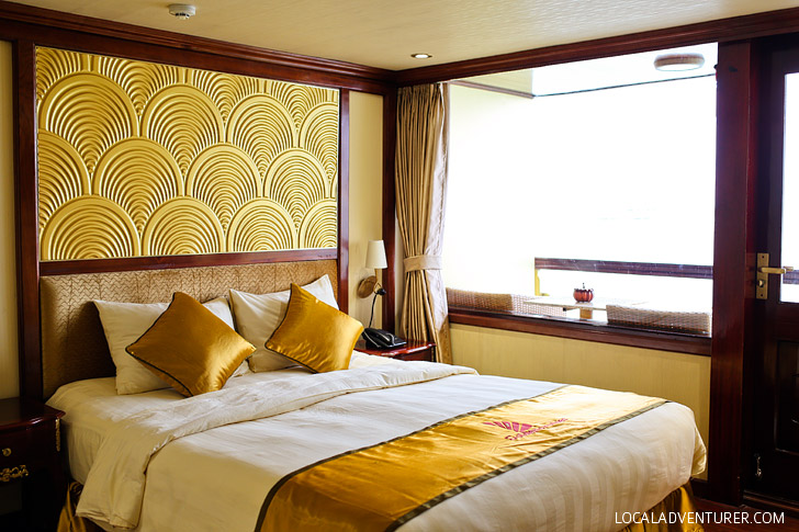 Our Stay on the Golden Cruise Halong Bay Vietnam - a UNESCO World Heritage Site // localadventurer.com