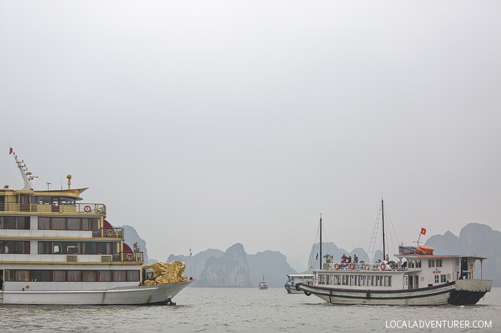 Vietnam Halong Bay Boat Tours // localadventurer.com