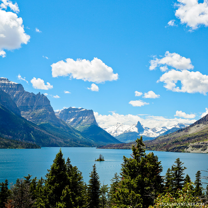 Wild Goose Island Glacier National Park (+ 9 Beautiful Things to Do in Glacier National Park) // localadventurer.com