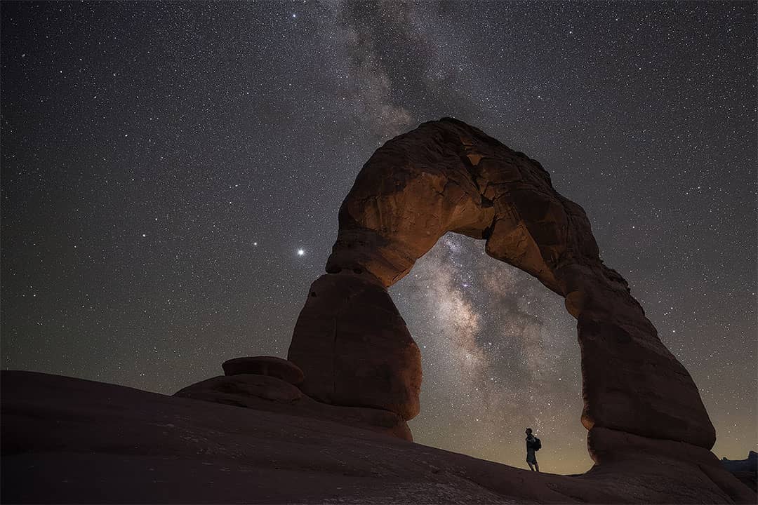 milky way arches national park