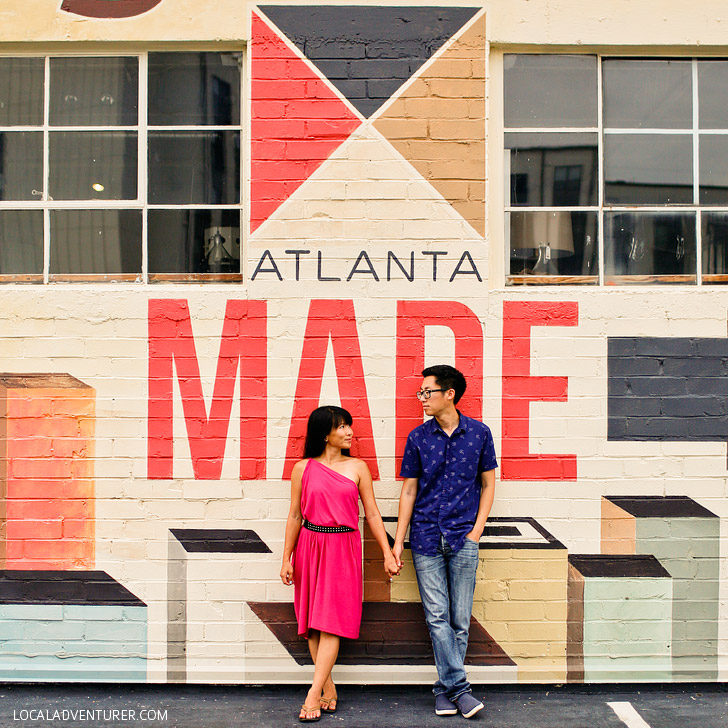 Atlanta Made Wall (+ Best Instagram Spots in Atlanta) // localadventurer.com