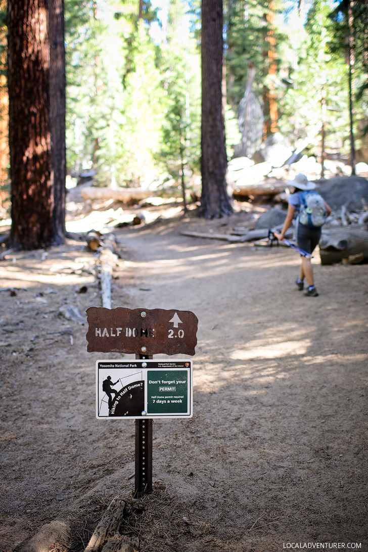 How to Get a Yosemite Half Dome Permit + Tips for Your Hike in Yosemite National Park, California // localadventurer.com