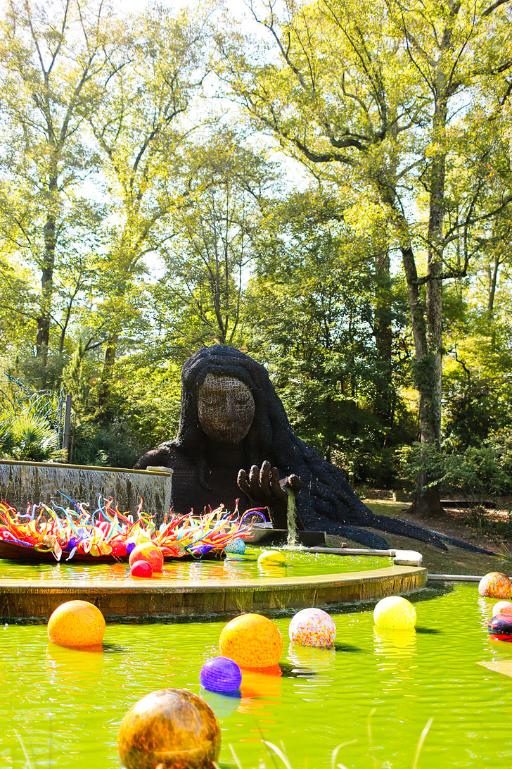 Earth Goddess Living Sculpture at the Atlanta Botanical Garden // localadventurer.com