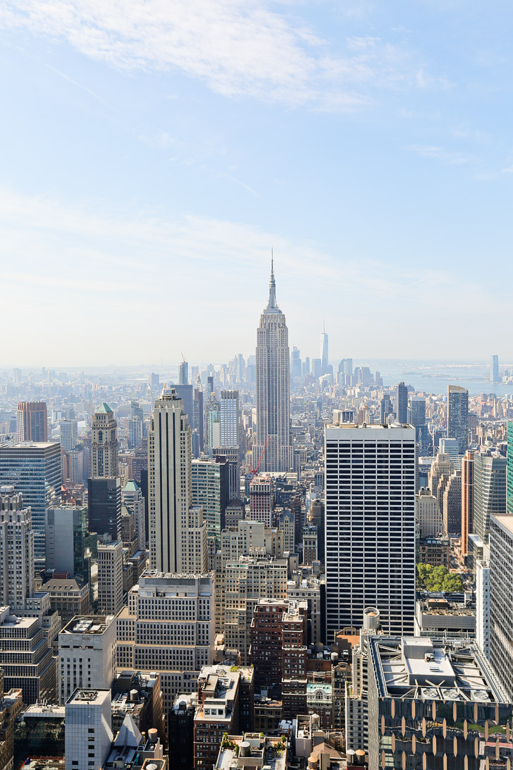 Beautiful Top of the Rock NYC View New York // localadventurer.com