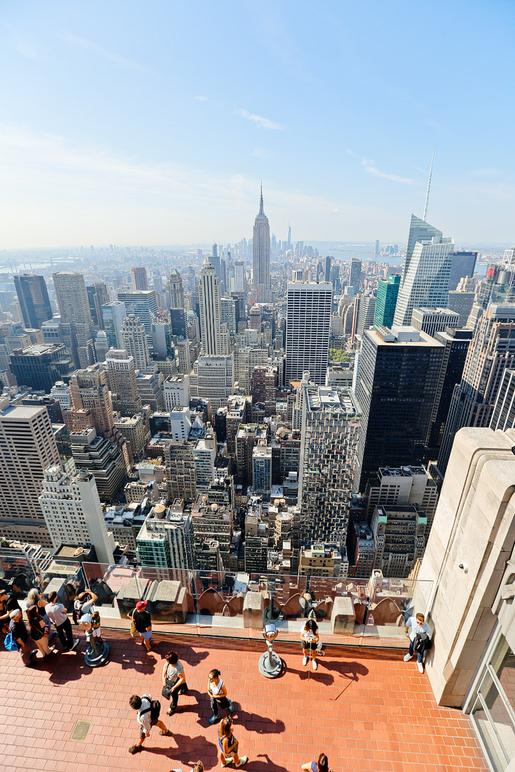 Top of the Rock NYC Observation Deck