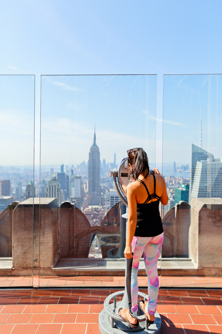 Seeing the Best Views of New York from the Observation Deck Rockefeller Center // localadventurer.com