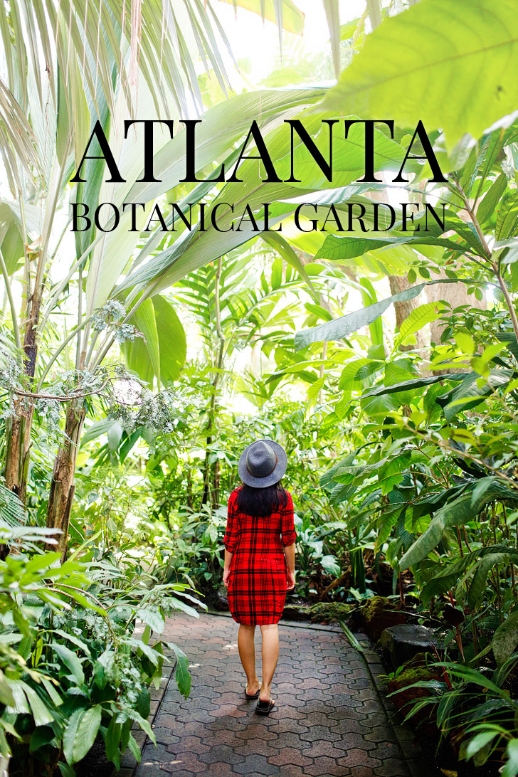 Atlanta Botanical Garden is a 30 acre garden in Midtown Atlanta that host several art exhibits throughout the year // localadventurer.com