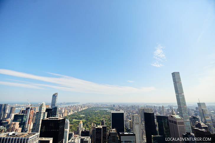 Central Park from T op of the Rock // localadventurer.com