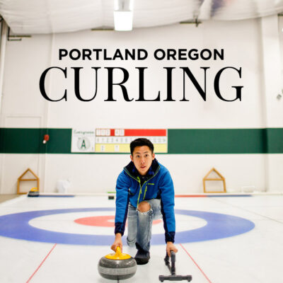 Curling Lessons at the Evergreen Curling Club in Portland Oregon // localadventurer.com