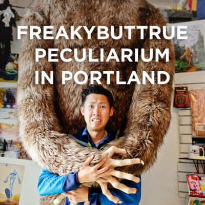 I'm sure you've heard Portland is weird. If you're looking for the weirdest thing to do, visit the Freakybuttrue Peculiarium in Northwest Portland // localadventurer.com