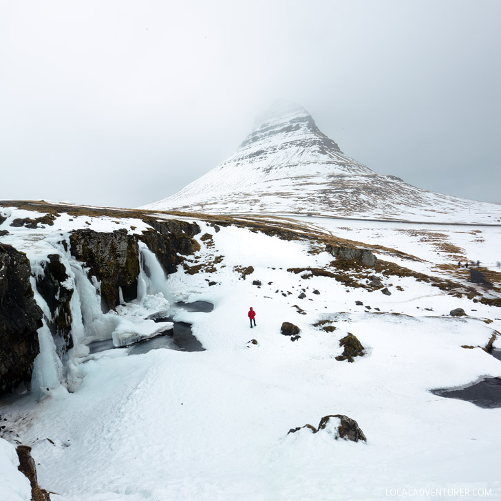 Kirkjufellsfoss (Iceland Winter Road Trip - Best Stops and Places to Avoid) // localadventurer.com