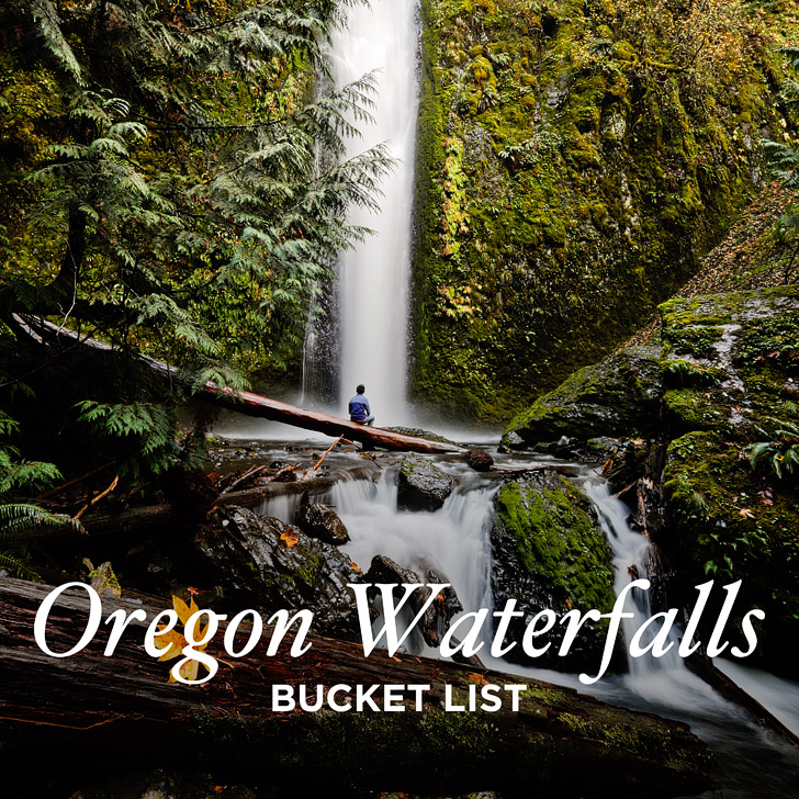 Oregon Waterfalls Bucket List - Did you know there are over 200 waterfalls in Oregon? // localadventurer.com