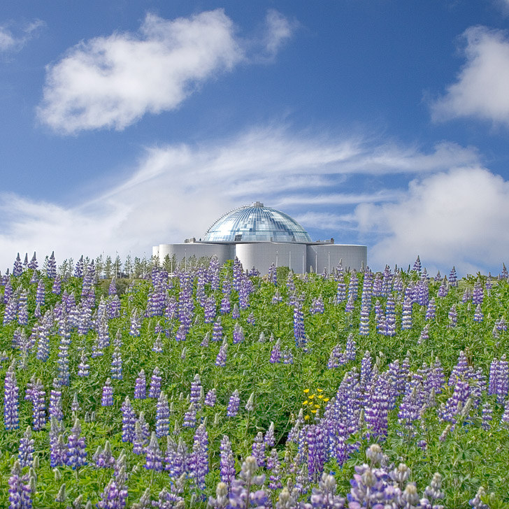 Perlan or the Pearl in English is a five-story complex is full of attractions in Reykjavik // localadventurer.com