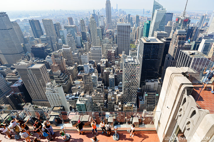 Lovely Views of New York from the Rockefeller Observation Deck // localadventurer.com