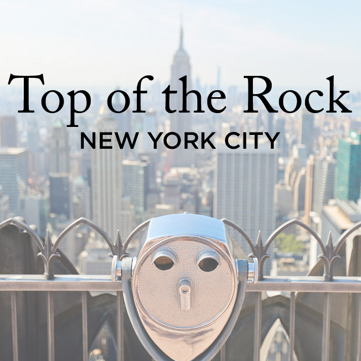 Amazing NYC Views from the Top of the Rock // localadventurer.com