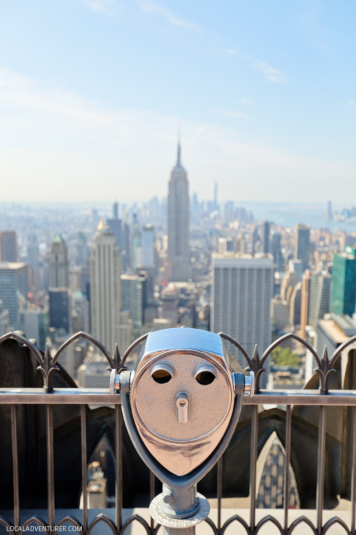 Amazing NYC Views from the Top of the Rock // localadventurer.com
