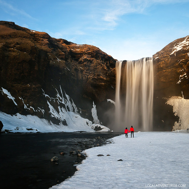 Skogafoss (Iceland Winter Road Trip - Best Stops and Places to Avoid) // localadventurer.com