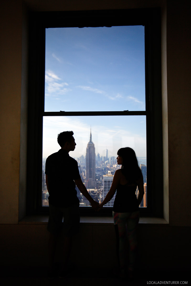 The Top of the Rock NYC - Rockefeller Centre - NY See Through // localadventurer.com