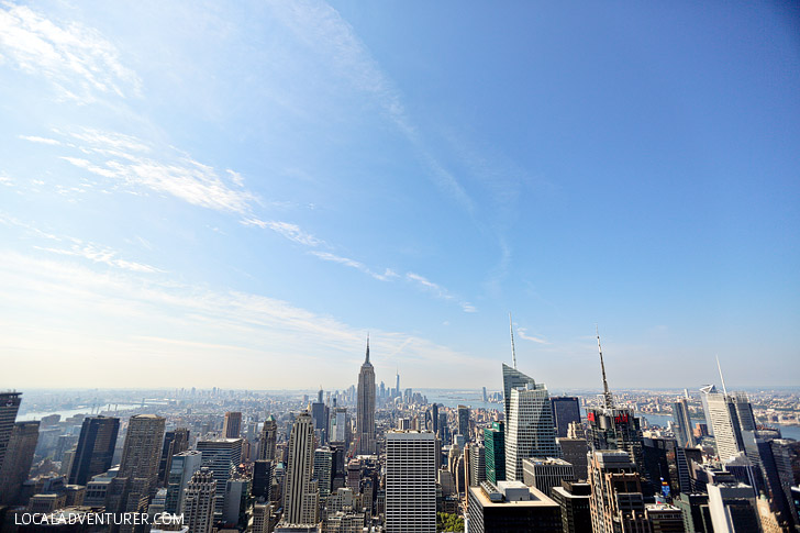 View from Top of the Rock Manhattan New York // localadventurer.com