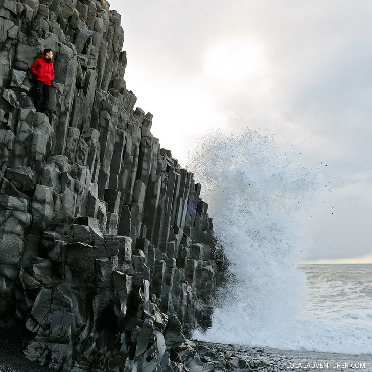 Black Beach near Vik (Iceland Winter Road Trip - Best Stops and Places to Avoid) // localadventurer.com