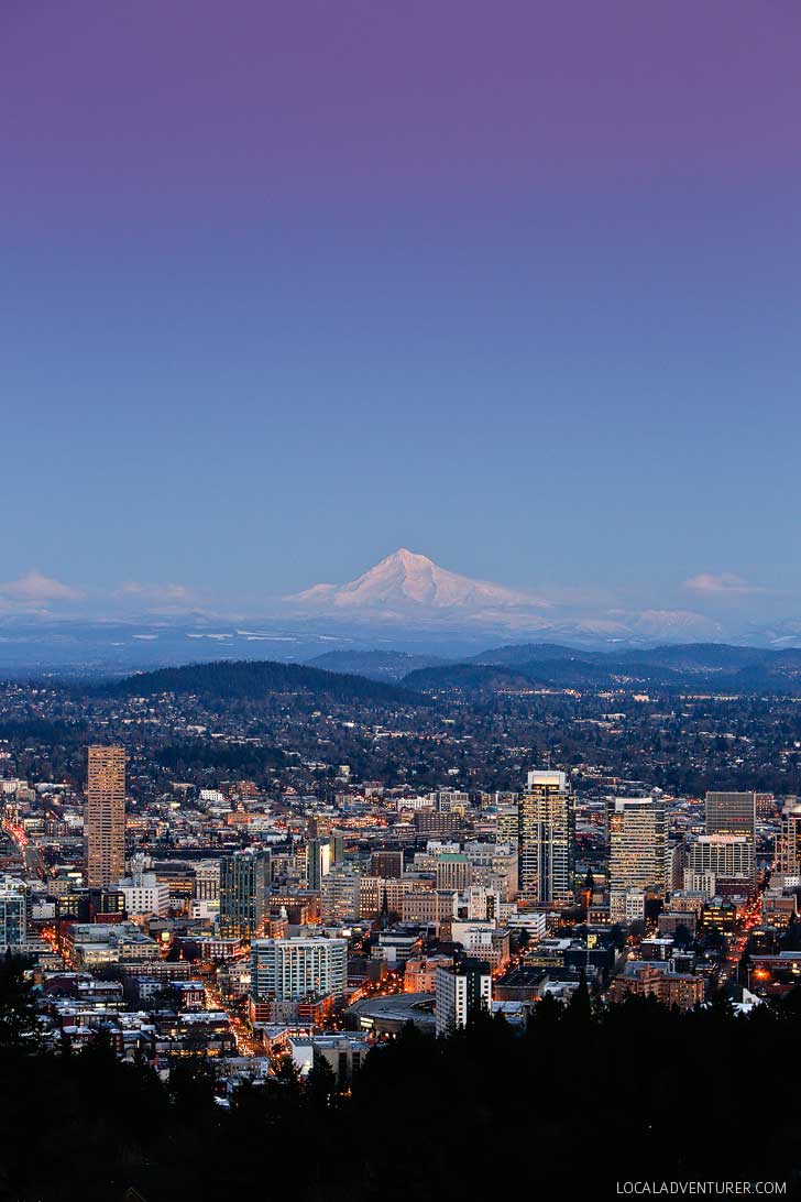 Find out where to find the best view of Portland // localadventurer.com
