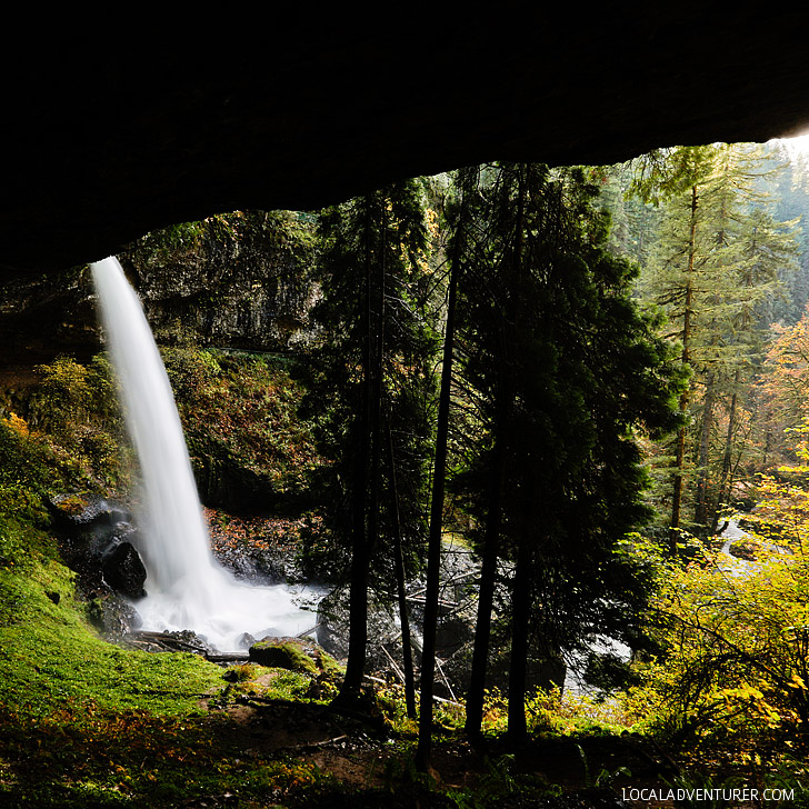 North Falls, Trail of Ten Falls Hike, Silver Falls State Park, Oregon USA // localadventurer.com