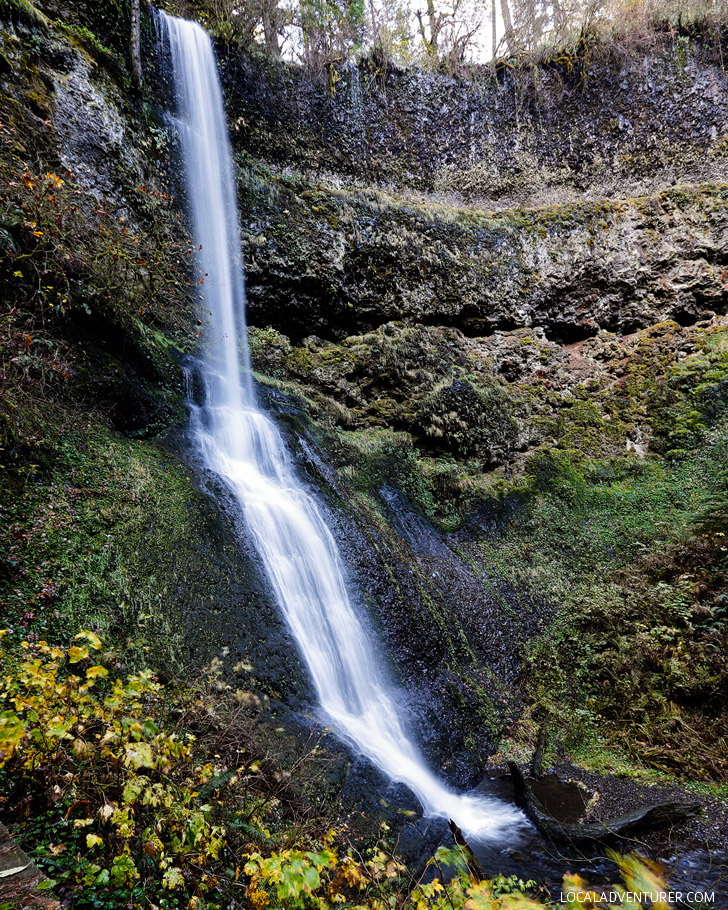 Winter Falls, Trail of Ten Falls Hike, Silver Falls State Park, Oregon USA // localadventurer.com