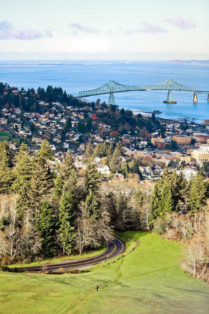 The View from the Astoria Column + 15 Unique Things to Do in Astoria Oregon