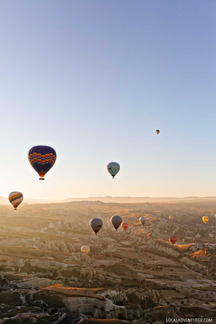 Cappadocia Hot Air Balloon Rides are Magical and definitely worth putting on your bucket list! // localadventurer.com