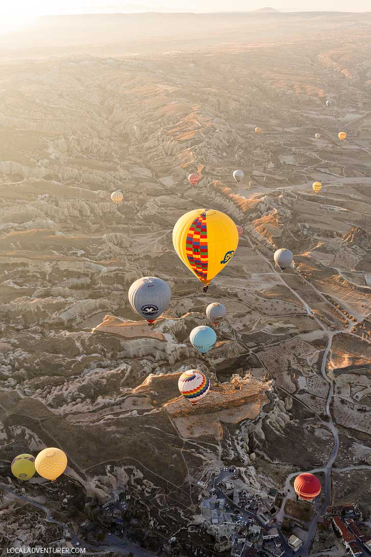 Riding Cappadocia hot air balloons was the highlight of our Turkey trip. See more photos and read about what to expect and tips for your experience here. // localadventurer.com
