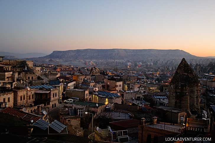 View from Sultan Cave Suites in Cappadocia, Turkey // localadventurer.com