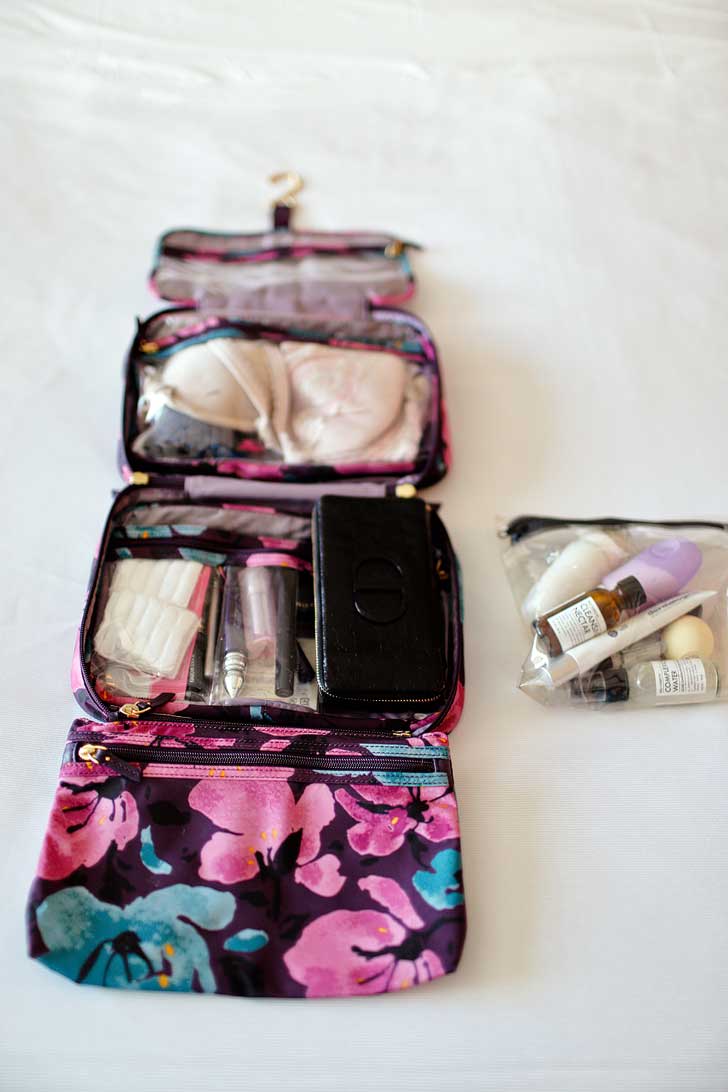 How to Pack Makeup and Toiletries for Travel