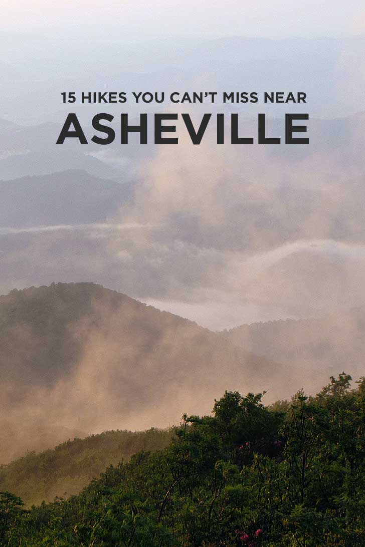 The hikes near Asheville NC are some of the best in Eastern United States. The trails are what brings a lot of people to town and convinces many of them to stay // localadventurer.com