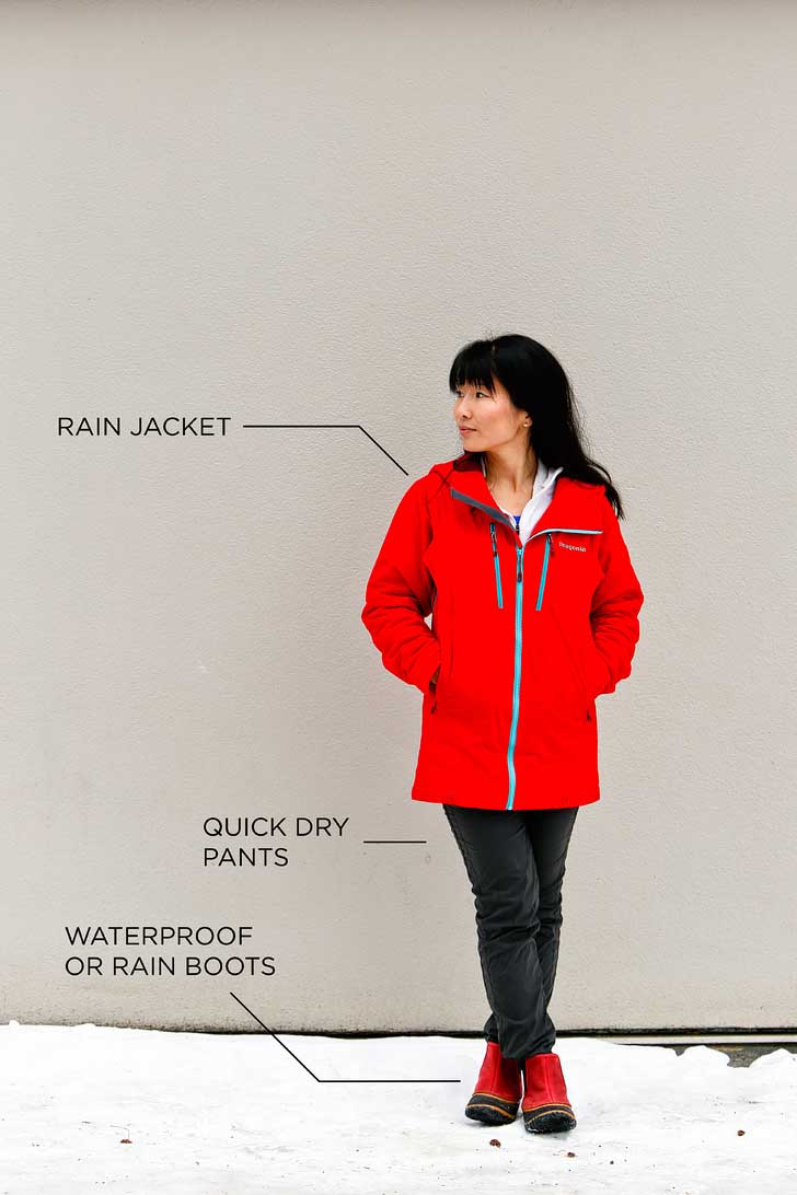 What to Wear in Portland Oregon - the basic rules, what we currently wear, seasons and temperatures, how much it rains and snows // localadventurer.com