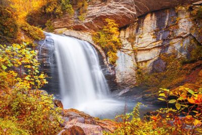 Looking Glass Falls NC + 15 Best Hikes Near Asheville NC