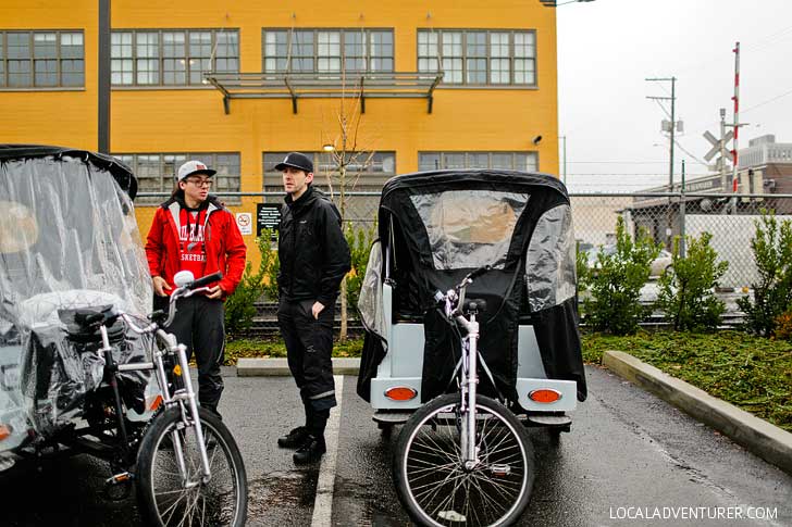 PDX Pedicab Distillery Row Tour // localadventurer.com